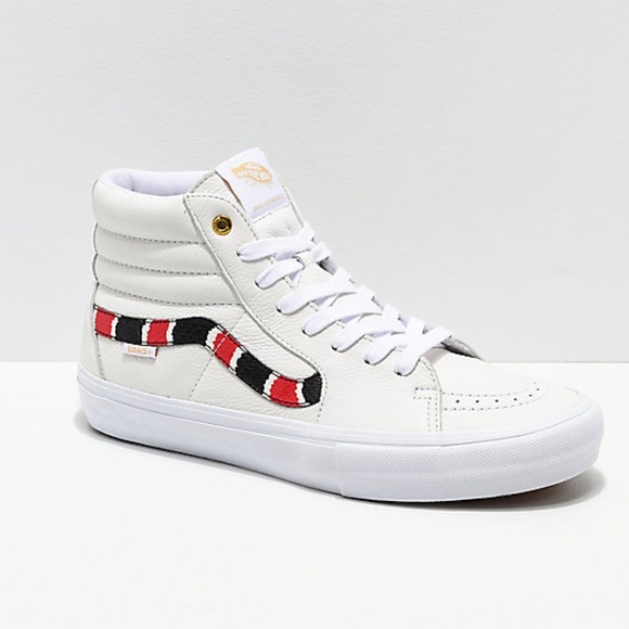 vans snake gucci